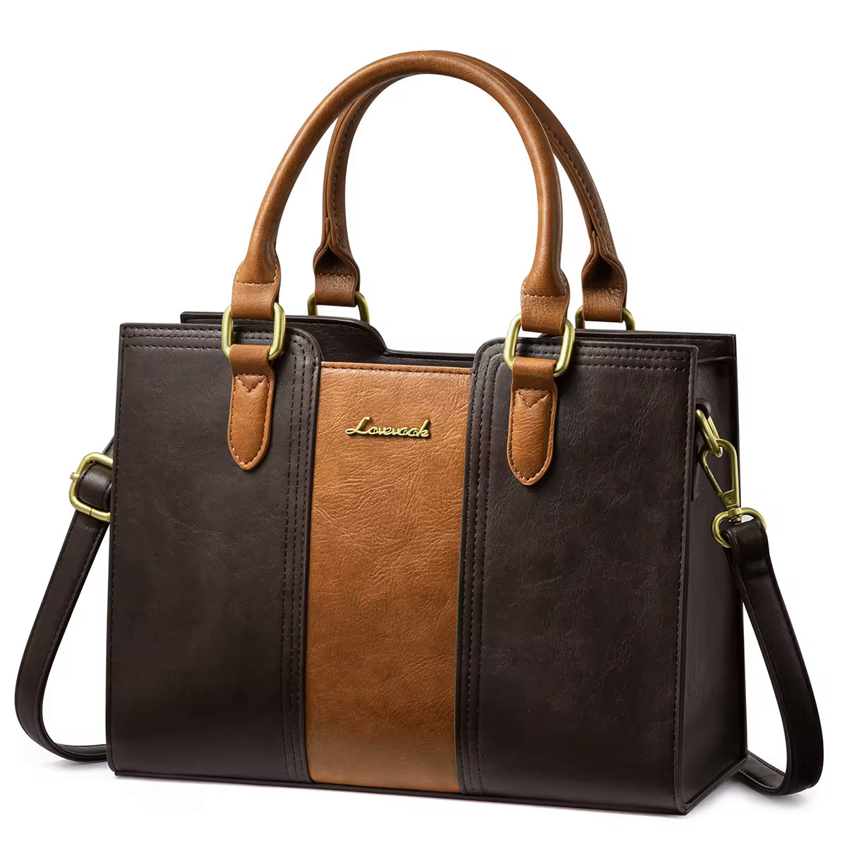 Bolso para Mujer, Bolsa de Mano mediana y Crossbody de Cuero PU de Alta Calidad