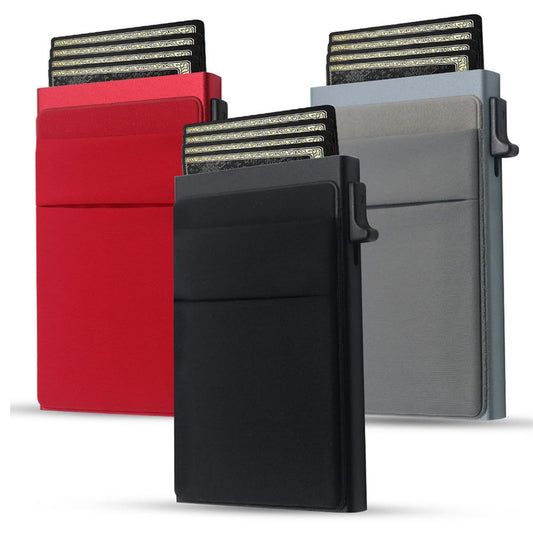 Cartera Moderna Unisex, Tarjetero con Rfid, Anti Clonación Y Roturas!