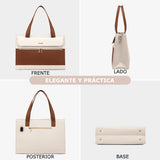 Bolso Laptop Bicolor