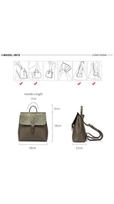 Bolso Backpack Verde