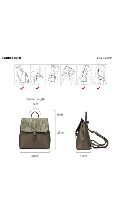 Bolso Backpack Verde