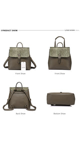 Bolso Backpack Verde