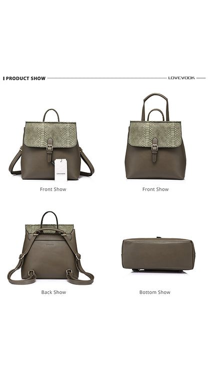 Bolso Backpack Verde