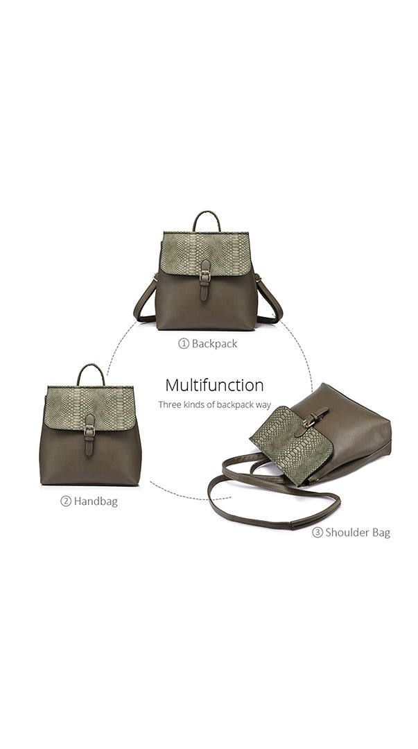 Bolso Backpack Verde