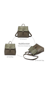 Bolso Backpack Verde