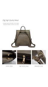 Bolso Backpack Verde