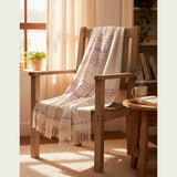 Rebozo Fino Artesanal Mexicano, Blanco con diferentes colores bordados. Hechos en Telar