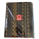 Rebozo Fino Artesanal Mexicano, Negro con diferentes colores bordados. Hechos en Telar