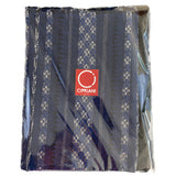 Rebozo Fino Artesanal Mexicano, Azul marino con diferentes colores bordados. Hechos en Telar