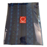 Rebozo Fino Artesanal Mexicano, Azul marino con diferentes colores bordados. Hechos en Telar