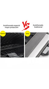 Maletín portafolio impermeable 15.6