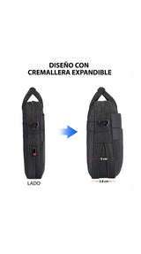 Maletín portafolio impermeable 15.6