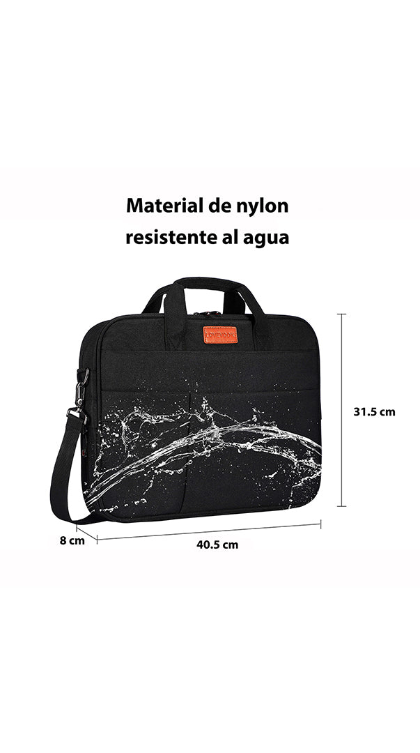 Maletín portafolio impermeable 15.6"