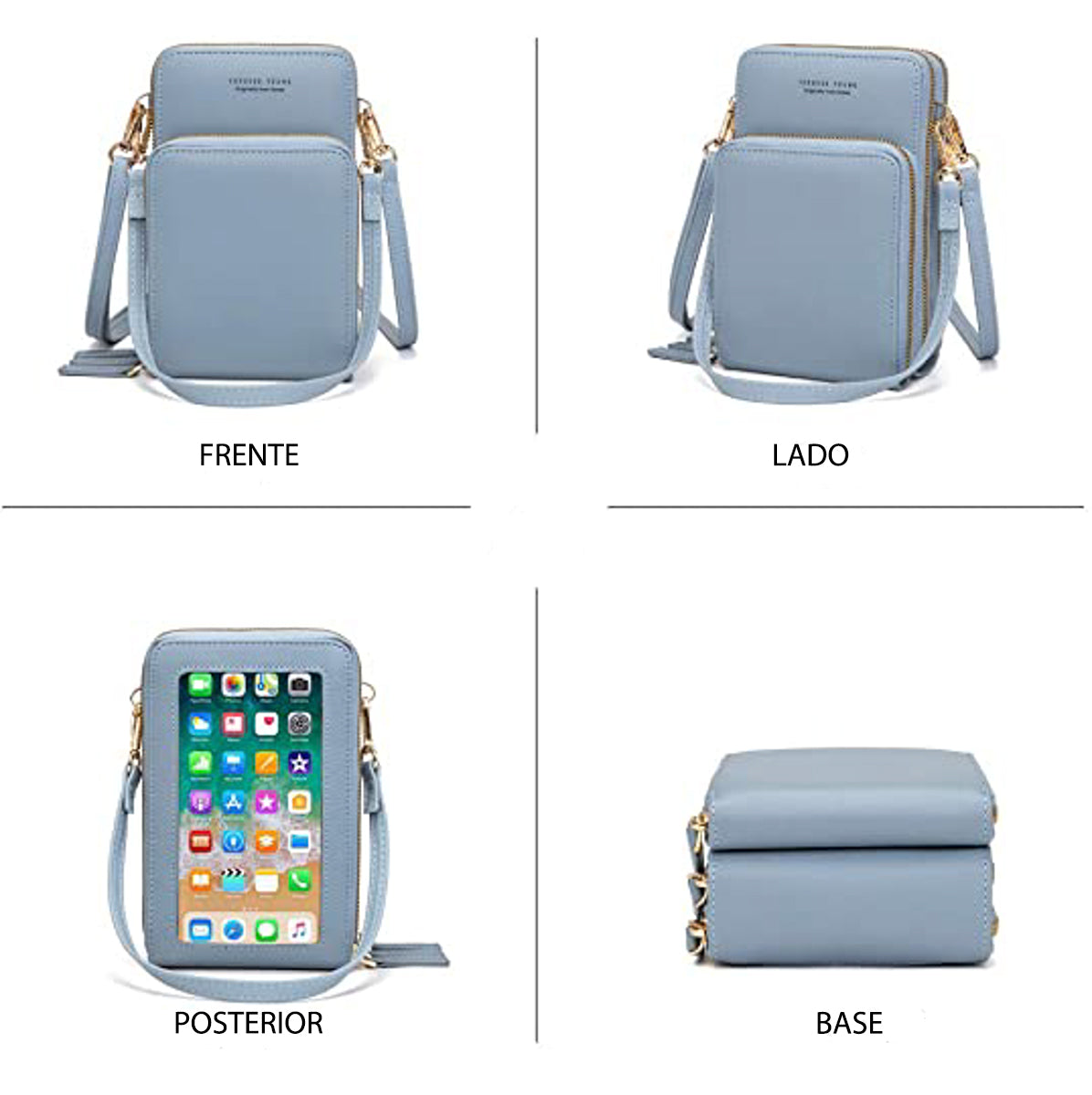 Bolso Mini Crossbody Táctil