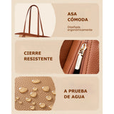 Bolso Tote Cuero Vegano