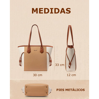 Bolso Tote de Cuero Pu de Alta Calidad