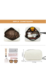 Bolso de Lona con Cuero