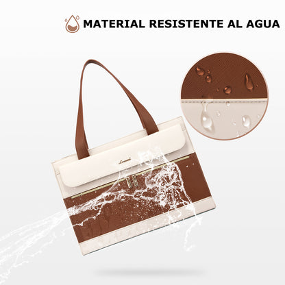 Bolso Laptop Bicolor