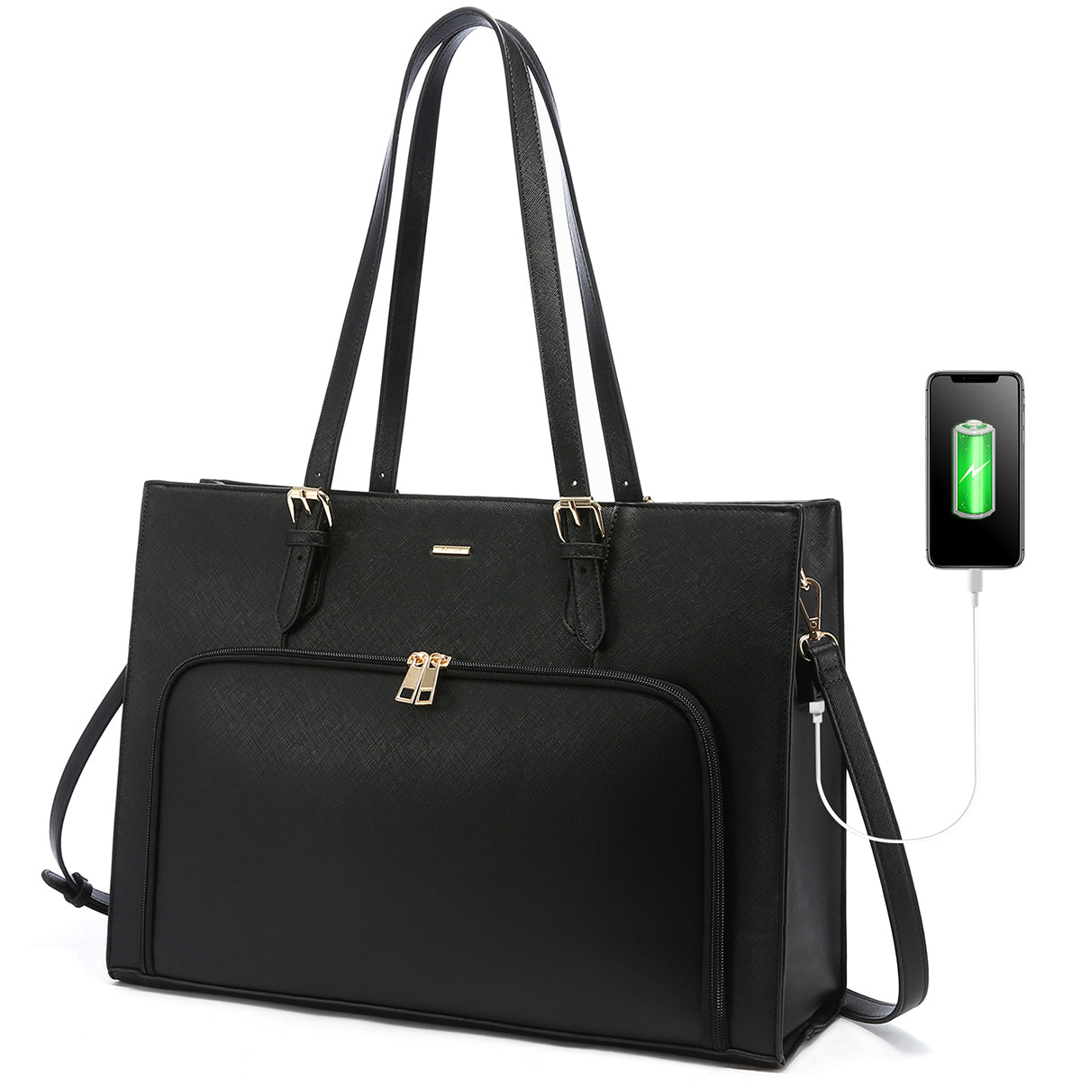 Bolsa Tote Laptop con Cargador