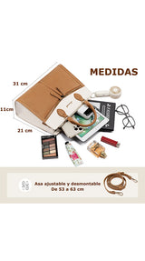 Bolso mediano Crossbody