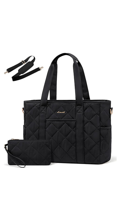 Bolsa Laptop Mujer diseño Diamantes Ligera y Elegante