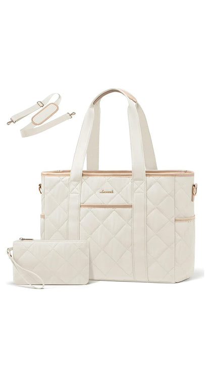 Bolsa Laptop Mujer diseño Diamantes Ligera y Elegante