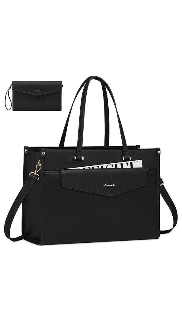Bolso Maletín Cuero 15.6"