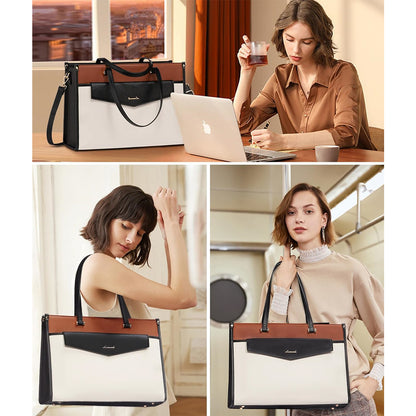 Bolso Maletín Cuero 15.6"