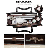 Bolso Maletín Cuero 15.6