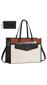 Bolso Maletín Cuero 15.6