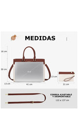 Bolso Tote con Cosmetiquera