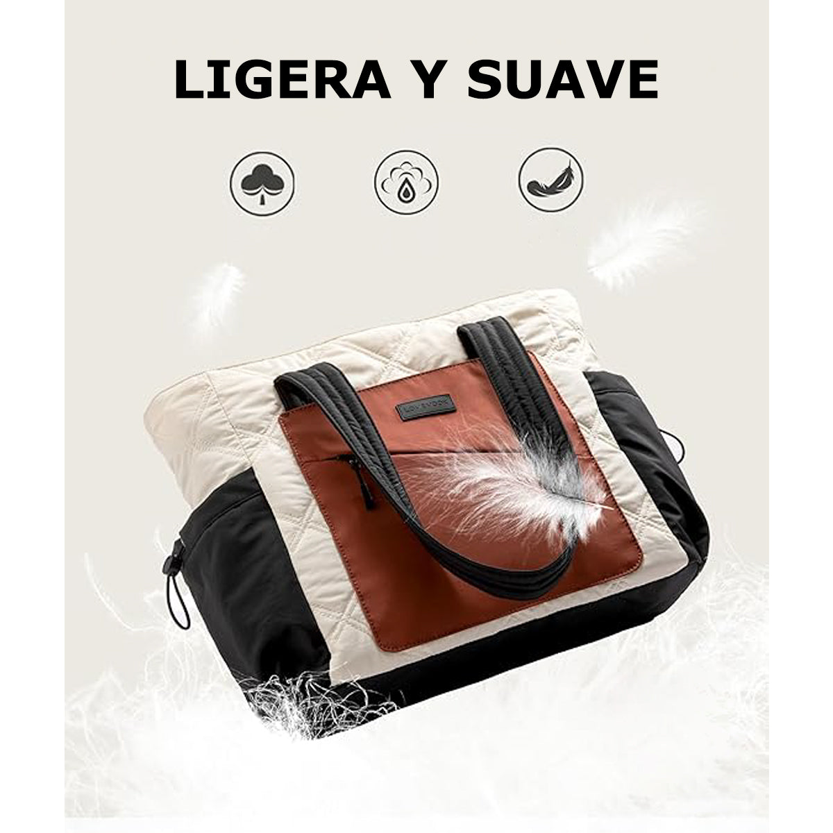 Bolso Tote Acolchado