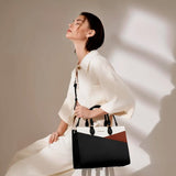 Bolso Crossbody para Mujer, Bolsa Blanca Elegante con Asa Superior