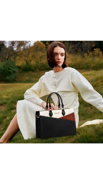 Bolso Crossbody para Mujer, Bolsa Blanca Elegante con Asa Superior