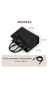 Bolso Crossbody para Mujer, Bolsa Blanca Elegante con Asa Superior