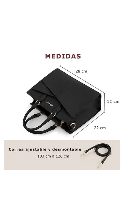 Bolso Crossbody para Mujer, Bolsa Blanca Elegante con Asa Superior