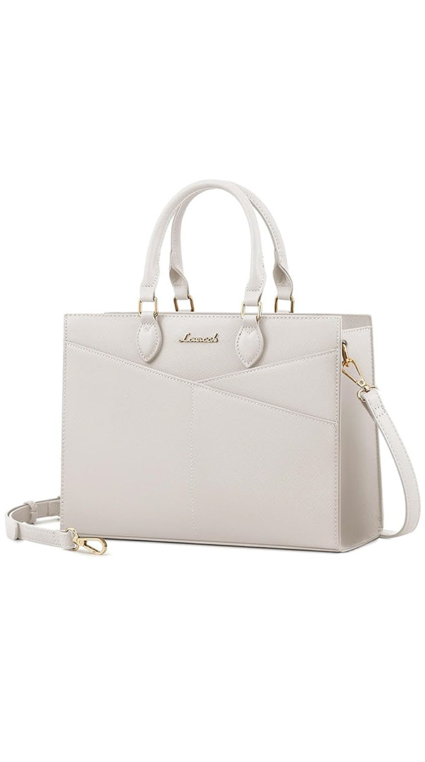 Bolso Crossbody para Mujer, Bolsa Blanca Elegante con Asa Superior
