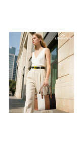 Bolso para Mujer, Bolsa de Mano mediana y Crossbody de Cuero PU de Alta Calidad