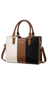 Bolso para Mujer, Bolsa de Mano mediana y Crossbody de Cuero PU de Alta Calidad