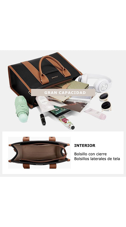 Bolso de Mano para Mujer, Bolsa Crossbody Moderna y resistente