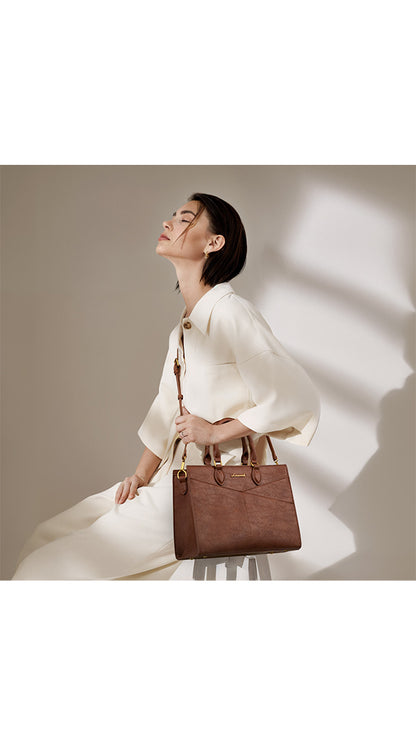 Bolso Crossbody para Mujer, Bolsa Blanca Elegante con Asa Superior