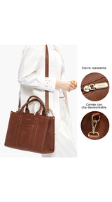 Bolso de Mano para Mujer, Bolsa Crossbody Moderna y resistente