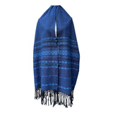 Rebozo Fino Artesanal Mexicano 100% Algodón - Elegancia y Tradición